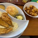 Fried Catfish & Grits