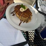 Nutella and Banana Pancak