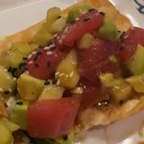 OB Ahi Poke Wonton Crisps