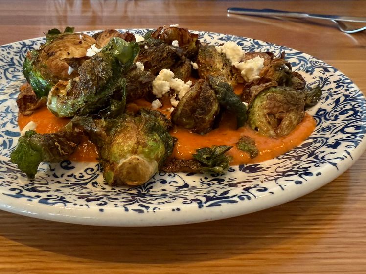 Crispy Fried Brussels