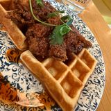 Waffles Sriracha Honey