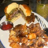 Whisky Onion Smash Burger