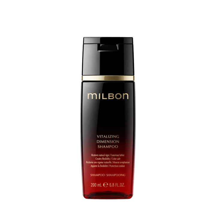彈力強韌洗髮水 200ml · Milbon VITALIZING DIMENSION SHAMPOO 200ml