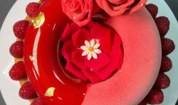 Pastry Chef Shares Raspberry Rose Tart Recipe To Celebrate This Love Season