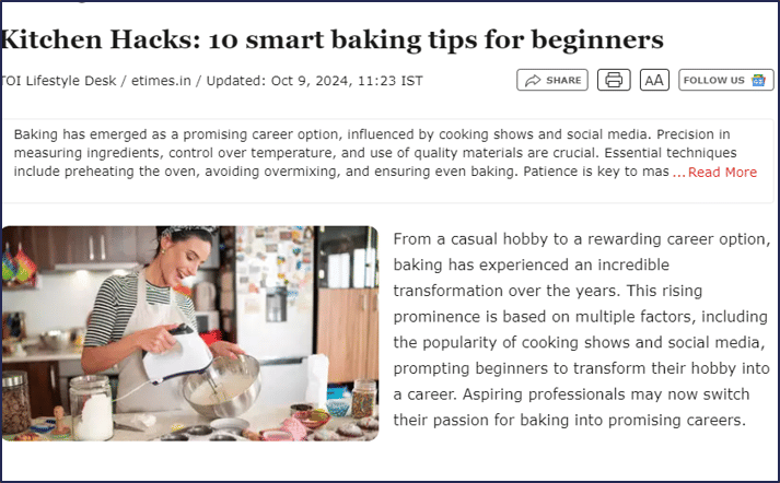 Kitchen Hacks: 10 smart baking tips for beginners