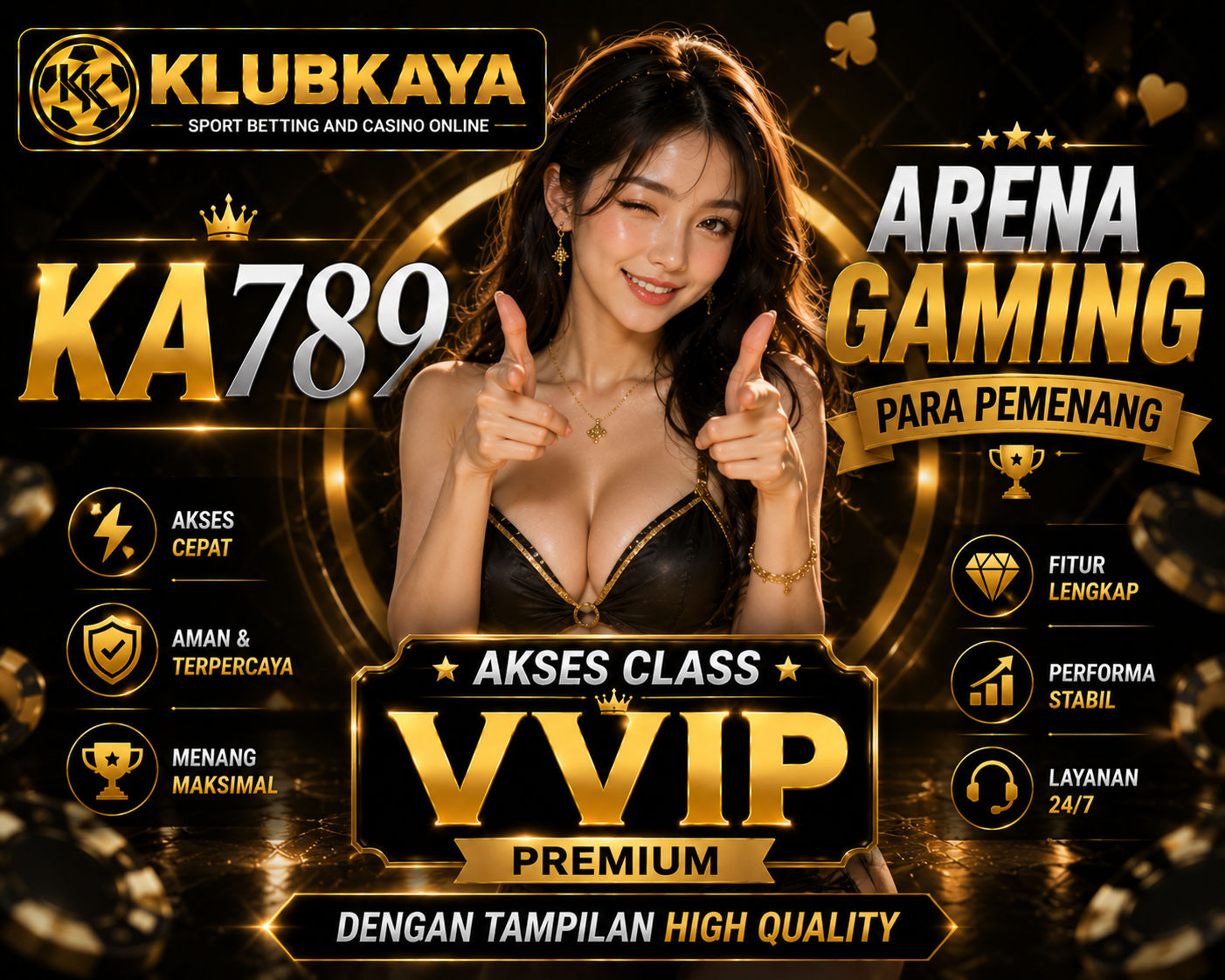 KA789 - Arena Gaming Para Pemenang Akses Class VVIP Premium