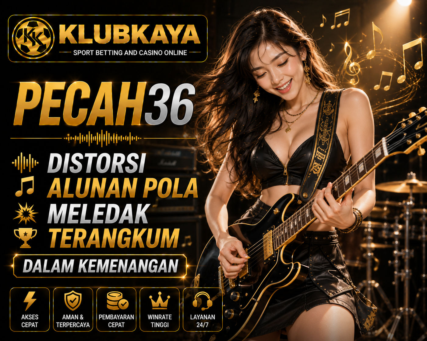 PECAH36 | Distorsi Alunan Pola Meledak Terangkum Dalam Kemenangan