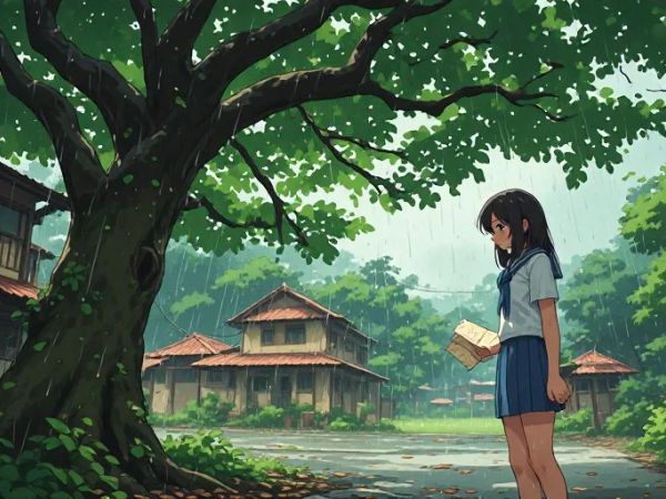 The Girl Who Talked to Rain Trees The Girl Who Talked to Rain Trees