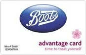 Boots Advantage Card loyalty card