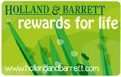Holland & Barrett Rewards for Life loyalty card