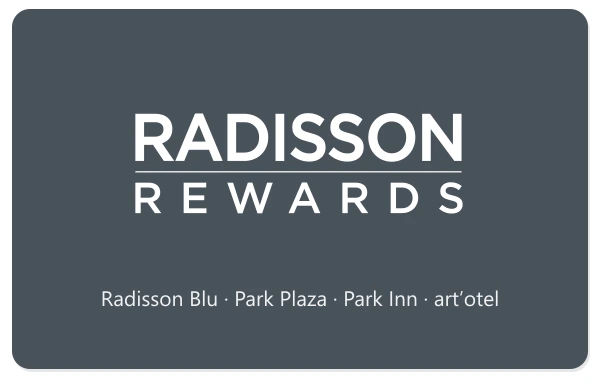 Radisson Rewards card