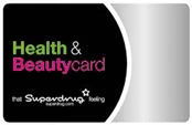 Superdrug Health & Beautycard loyalty card
