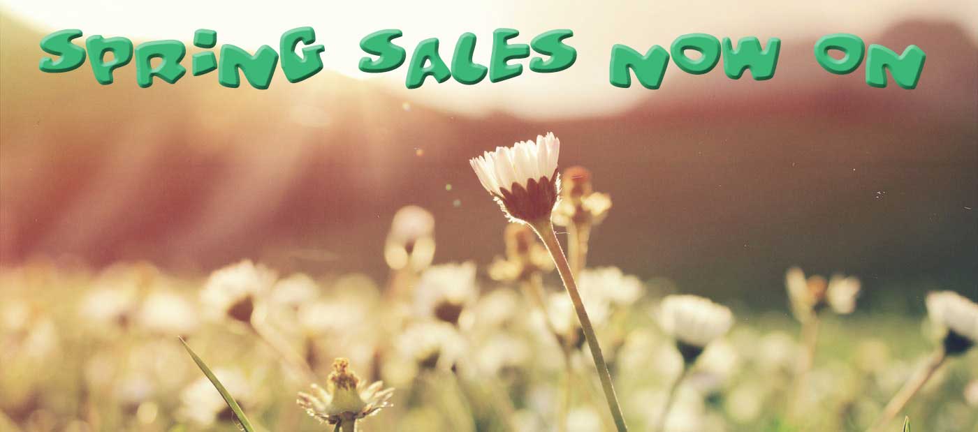Spring sales splash