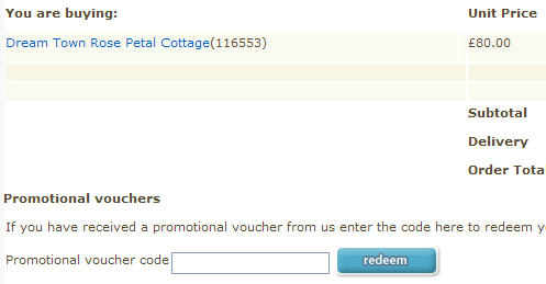 Example Order Checkout Stage