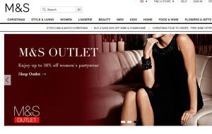 Preview 3 of the Marks & Spencer website