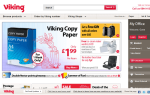 Preview 2 of the Viking website