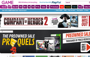 Preview 3 of the Game website