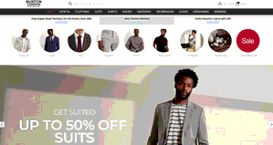 Preview 2 of the Burton website