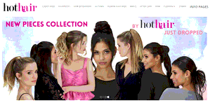 Preview 2 of the HotHair website