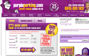 Preview 3 of the Purple Parking website
