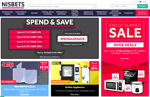 Preview 3 of the Nisbets website