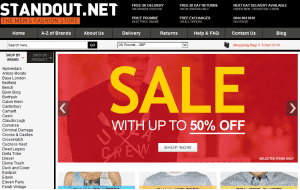 Preview 2 of the Standout website