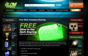 Preview 2 of the Glow Company website