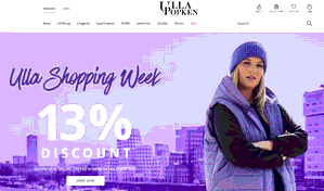 Preview 2 of the Ulla Popken website