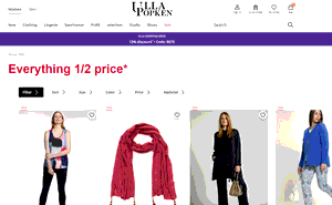 Preview 3 of the Ulla Popken website