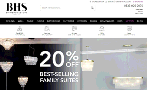 Preview 2 of the BHS website