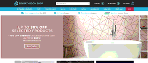 Preview 2 of the Big Bathroom Shop website