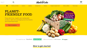 Preview 2 of the Abel and Cole website