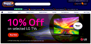 Preview 2 of the Beyond Television website