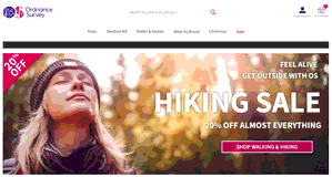 Preview 3 of the Ordnance Survey website