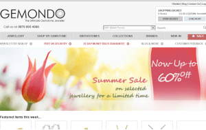 Preview 2 of the Gemondo Jewellery website