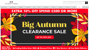 Preview 2 of the Furniture In Fashion website