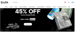 Preview 2 of the Bulk website