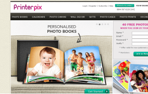 Preview 3 of the PrinterPix website