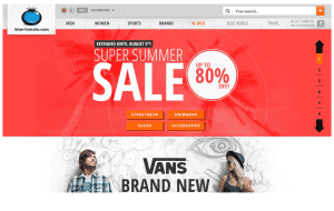 Preview 3 of the Blue Tomato website