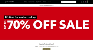 Preview 2 of the Protein Works website