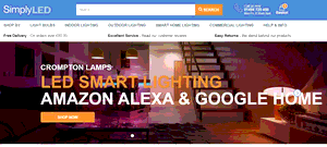 Preview 2 of the Simply LED website