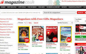 Preview 2 of the Magazine.co.uk website