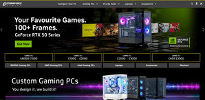 Preview 2 of the Stormforce Gaming website