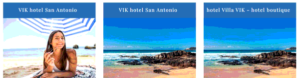 Vik Hotels shopping basket screenshot
