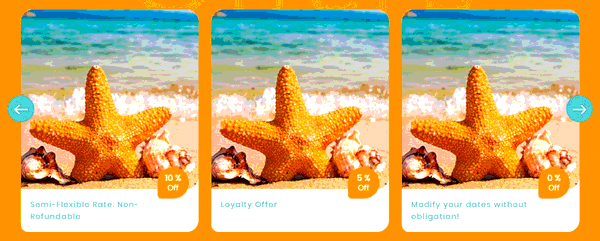 Azuline Hotels shopping basket screenshot