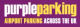 Small sized Purple Parking logo