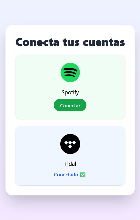 Spotify To Tidal