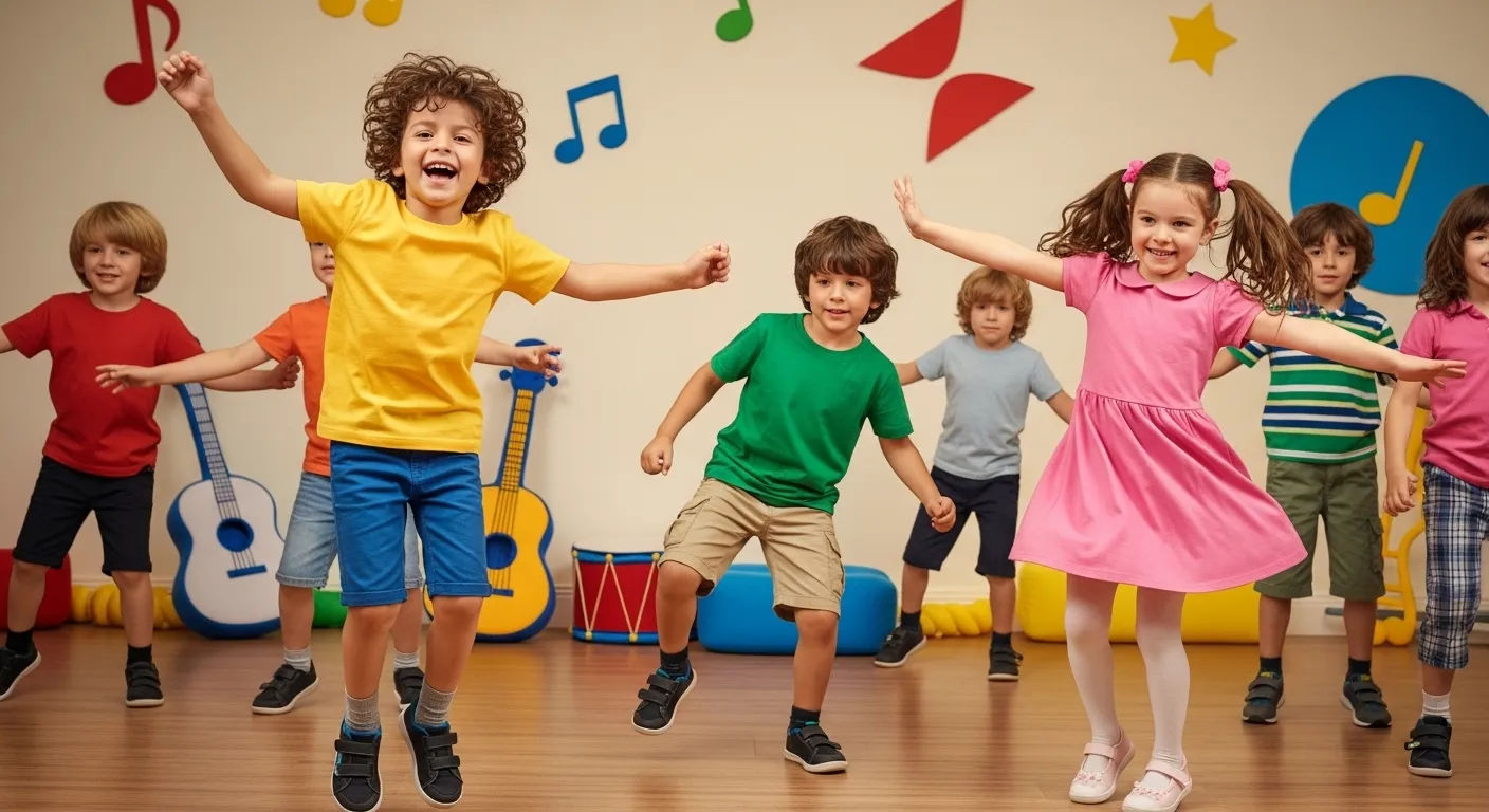 Musica Infantil Para Bailar Y Mover El Cuerpo Energía