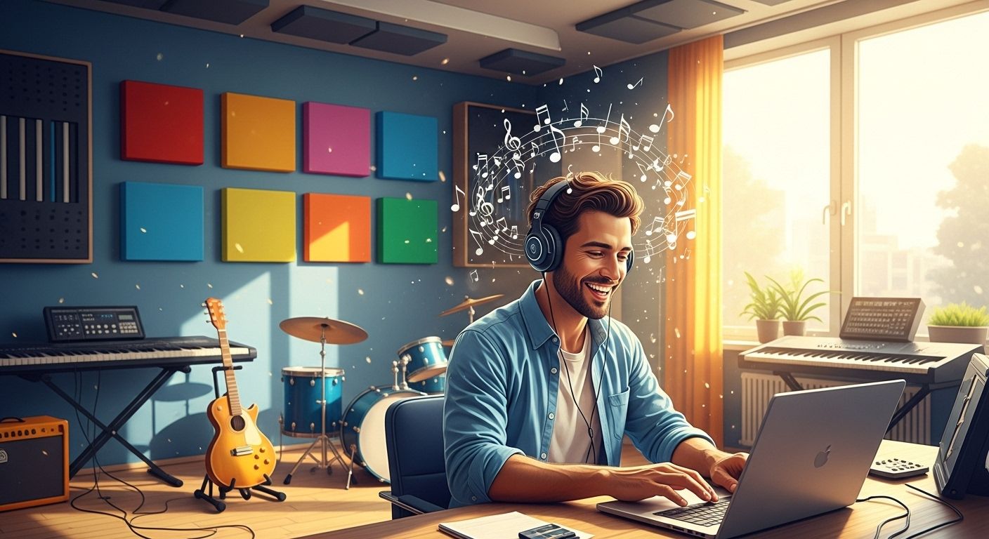 musica trabajar alegre