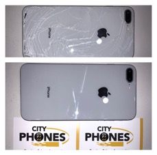 City Phones iPhone 8 screen Repair before and after